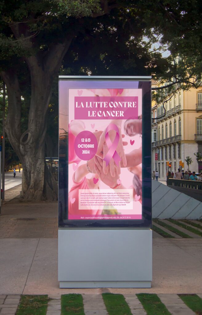 affiche lutte contre